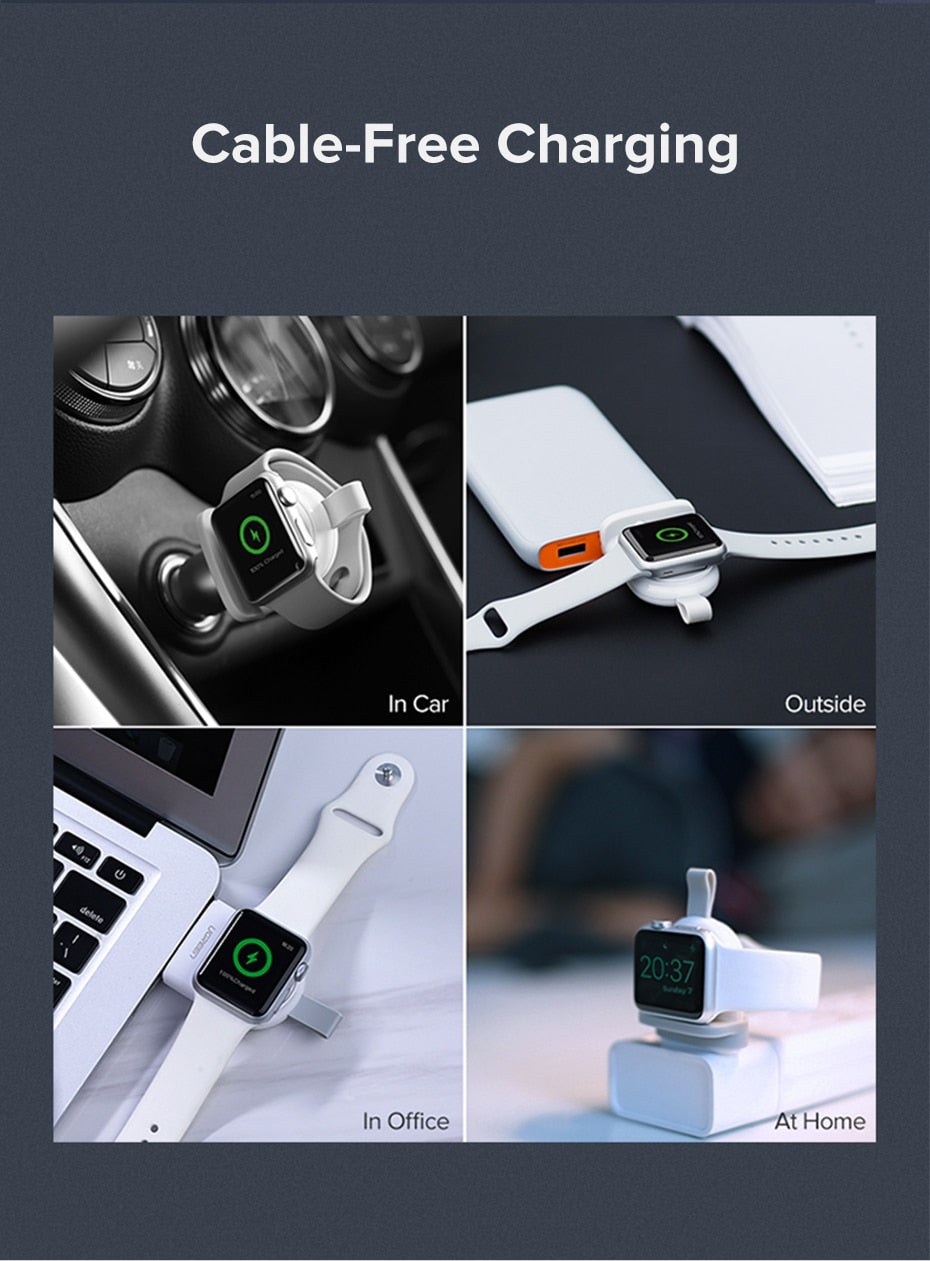 LVFAN Chargeur sans Fil pour Apple Watch 8, USB-C Chargeur