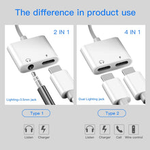 Charger l&#39;image dans la galerie, Adaptateur 2 en 1 Pour iPhone